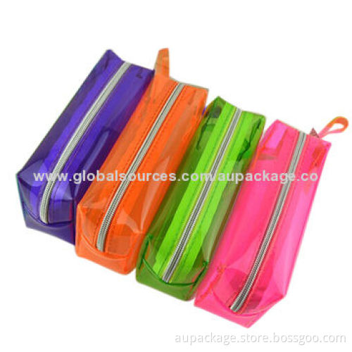 Clear PVC for stationery pencil case